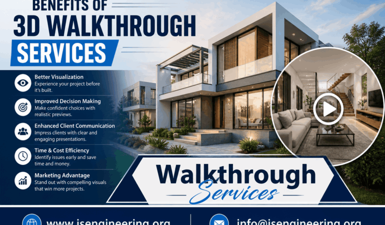 Benefits of 3D Walkthrough Services