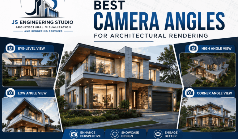 Best Camera Angles for Architectural Rendering
