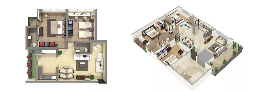 3D Floor Plan Design Services