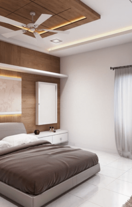 Bedroom Rendering for Interior Design Fresno California