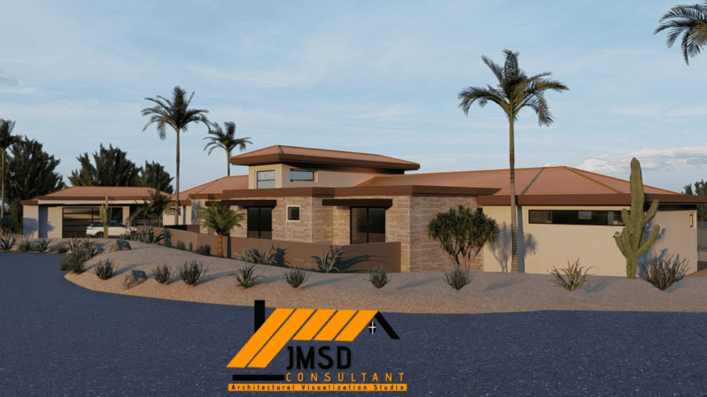 3D Exterior Rendering Columbus Ohio