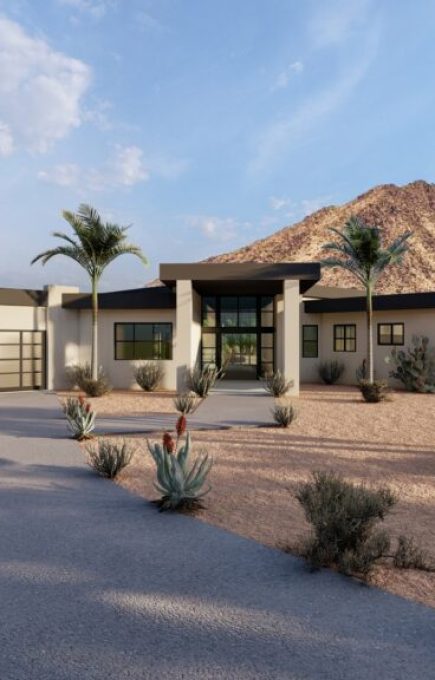3D Exterior Design of House Rendering in Phoenix Arizona