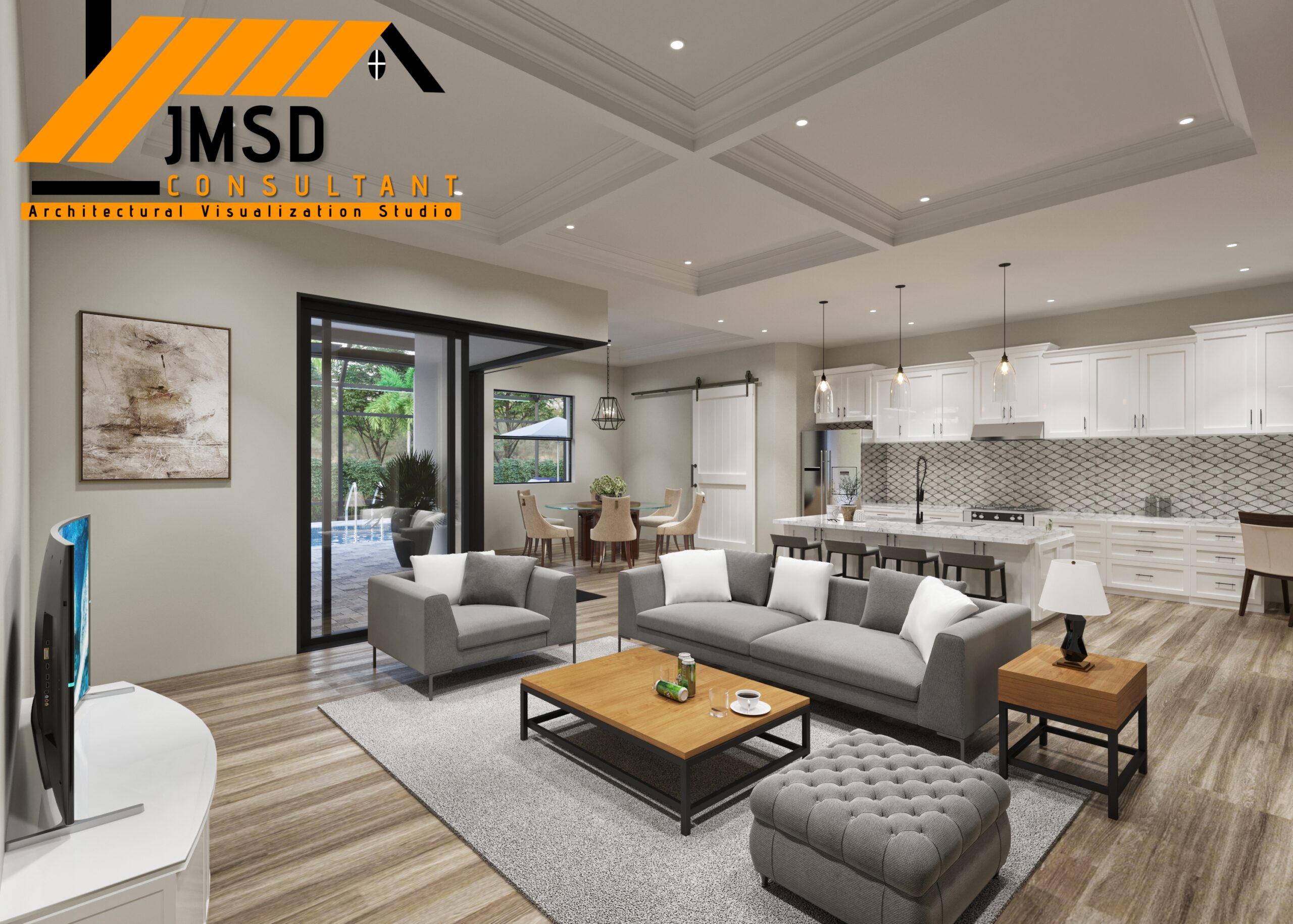 3D Interior Renderings (Architectural Visualization Projects in Sarasota Florida)
