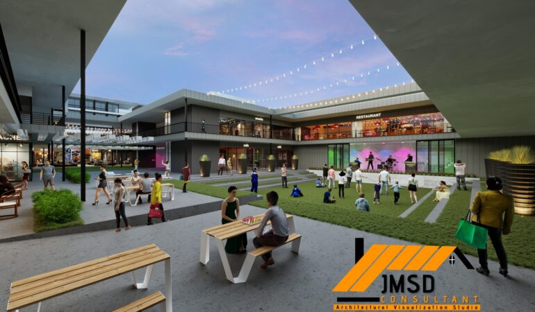 3D Rendering for commercial property projects in Arlington Texas