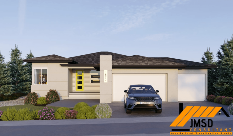 3D Home Exterior Rendering Minneapolis Minnesota