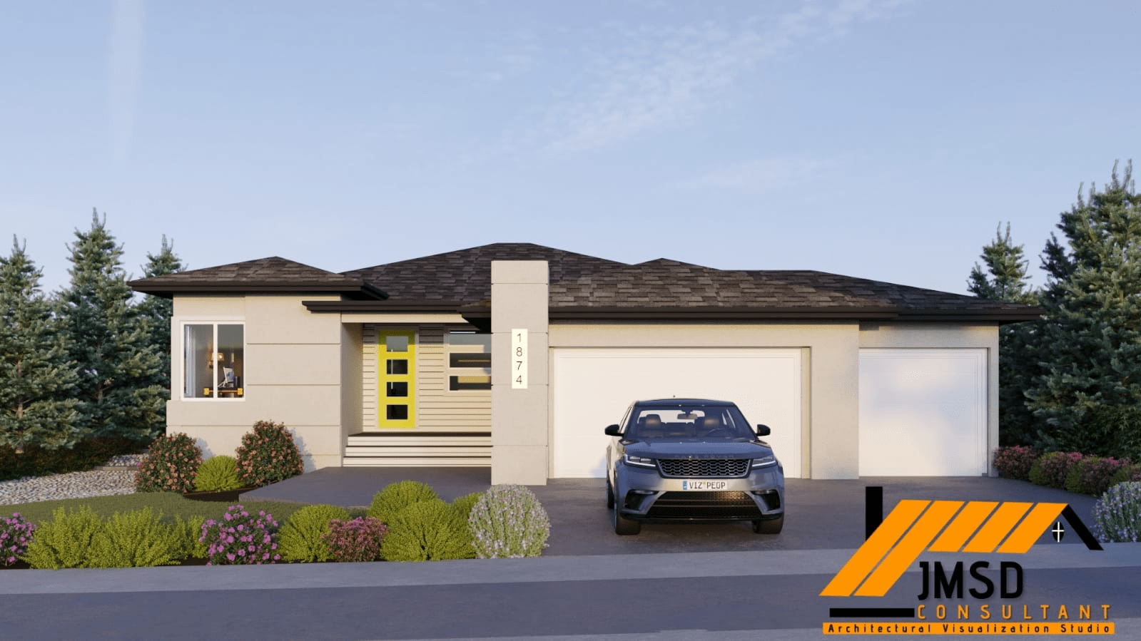 3D Home Exterior Rendering Minneapolis Minnesota