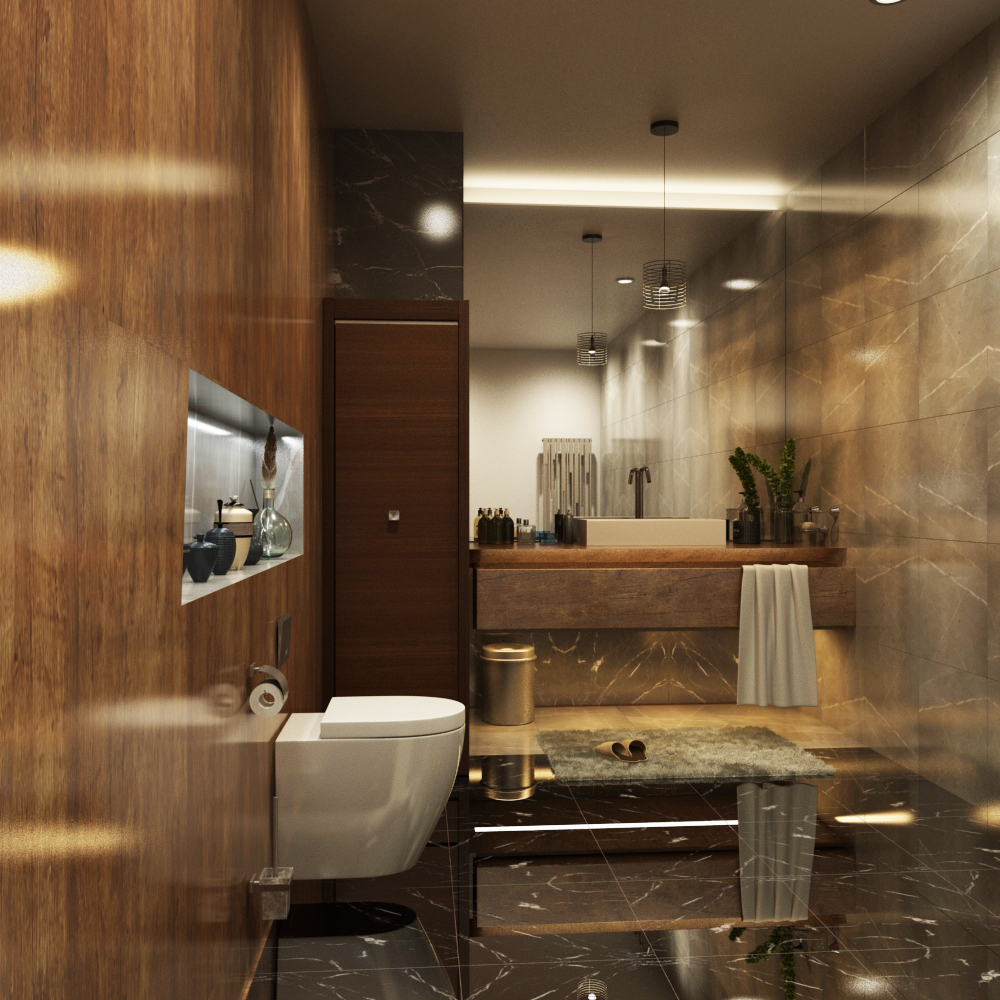 Bathroom Rendering Project in Los Angeles California