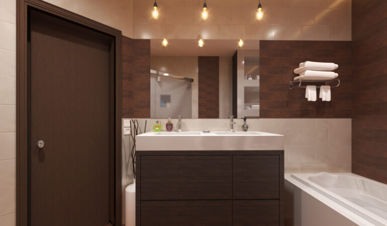 3D Visualization for Bathroom Interior Design Projects in Houston Texans