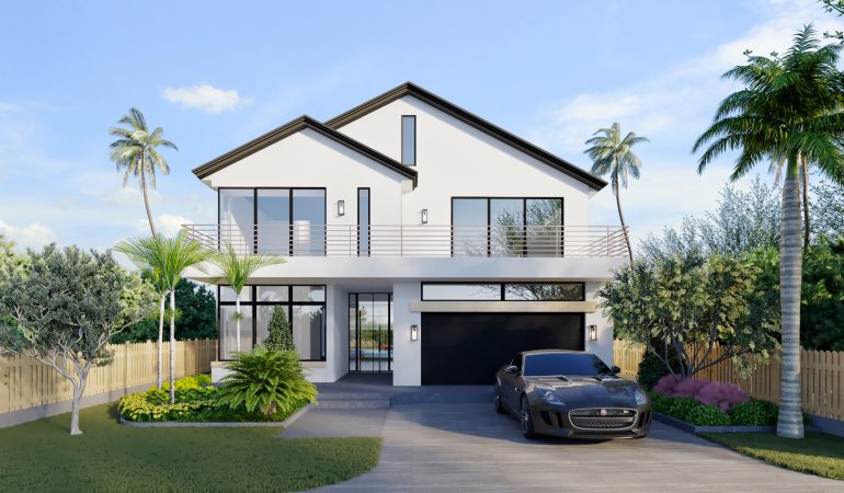 3D Exterior Rendering Fort Lauderdale Florida