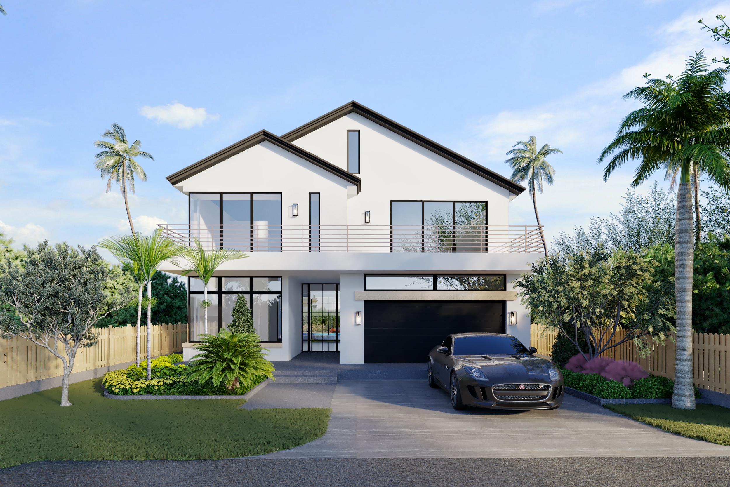 3D Exterior Rendering Fort Lauderdale Florida