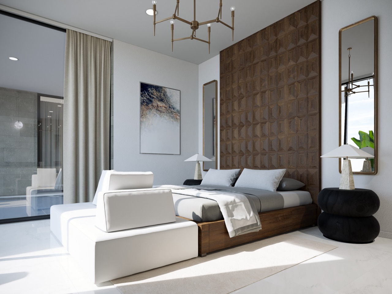 3D Architectural Interior Design Rendering San Francisco CA