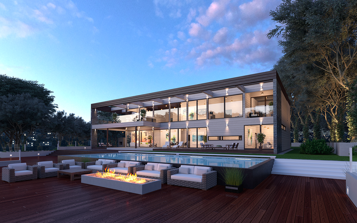 Benefits of Nighttime 3D Rendering for Architects