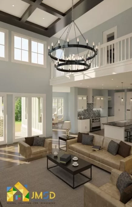 3D Architectural Interior Design Renderings in Asheville, North Carolina