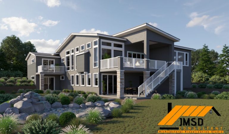 3D Exterior Rendering Fort Collins Colorado