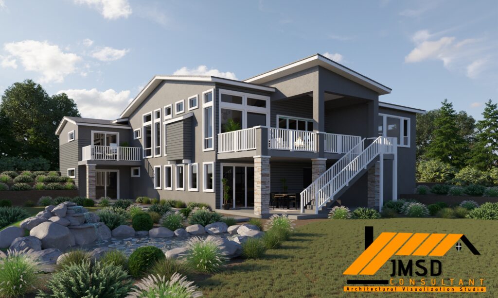 3D Exterior Rendering Fort Collins Colorado