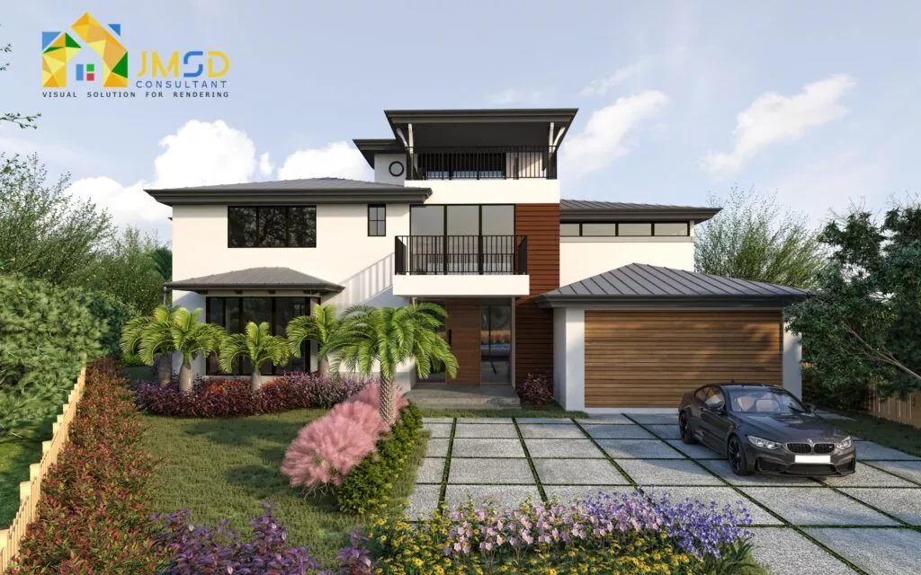 3D Exterior Rendering St. Petersburg Florida