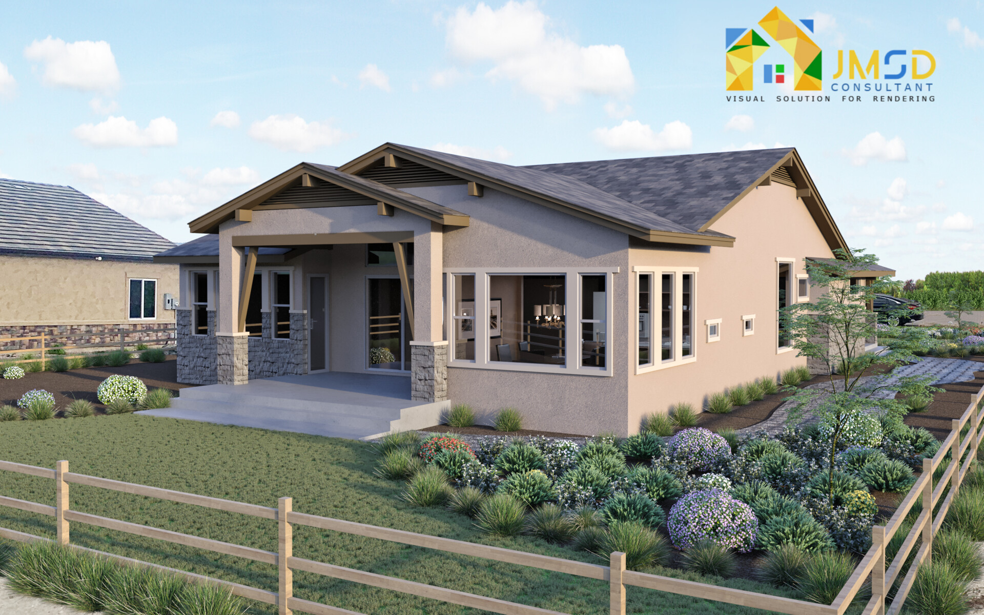 3D Home Exterior Rendering Services Denver Colorado