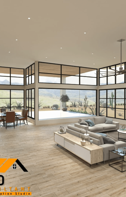 3D Rendering for Residential Interior Design Services in Phoenix Arizona