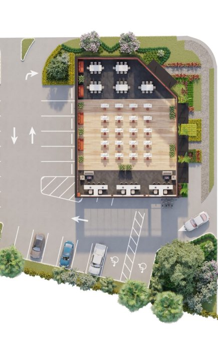 Architectural Site Plan Rendering Fort Worth Texas