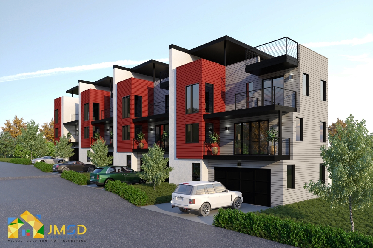 Real estate Rendering for Selling Properties Denver Colorado