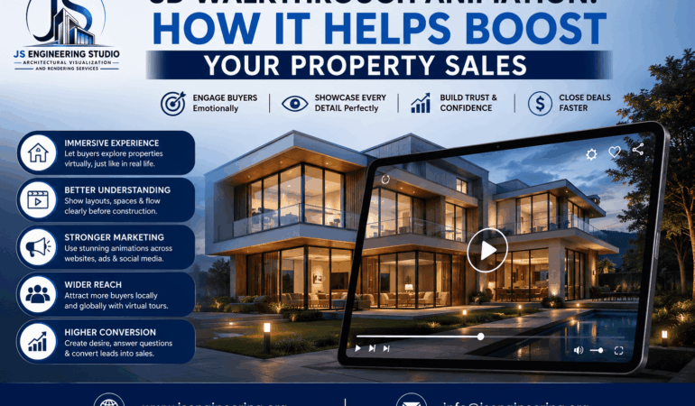 3D Walkthrough Animation How It Helps Boost Your Property Sales - JS Engineering Studio