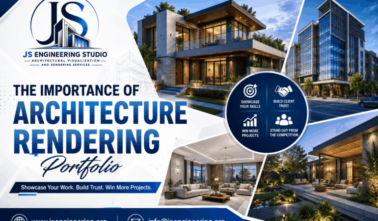 Architecture Rendering Portfolio Showcase