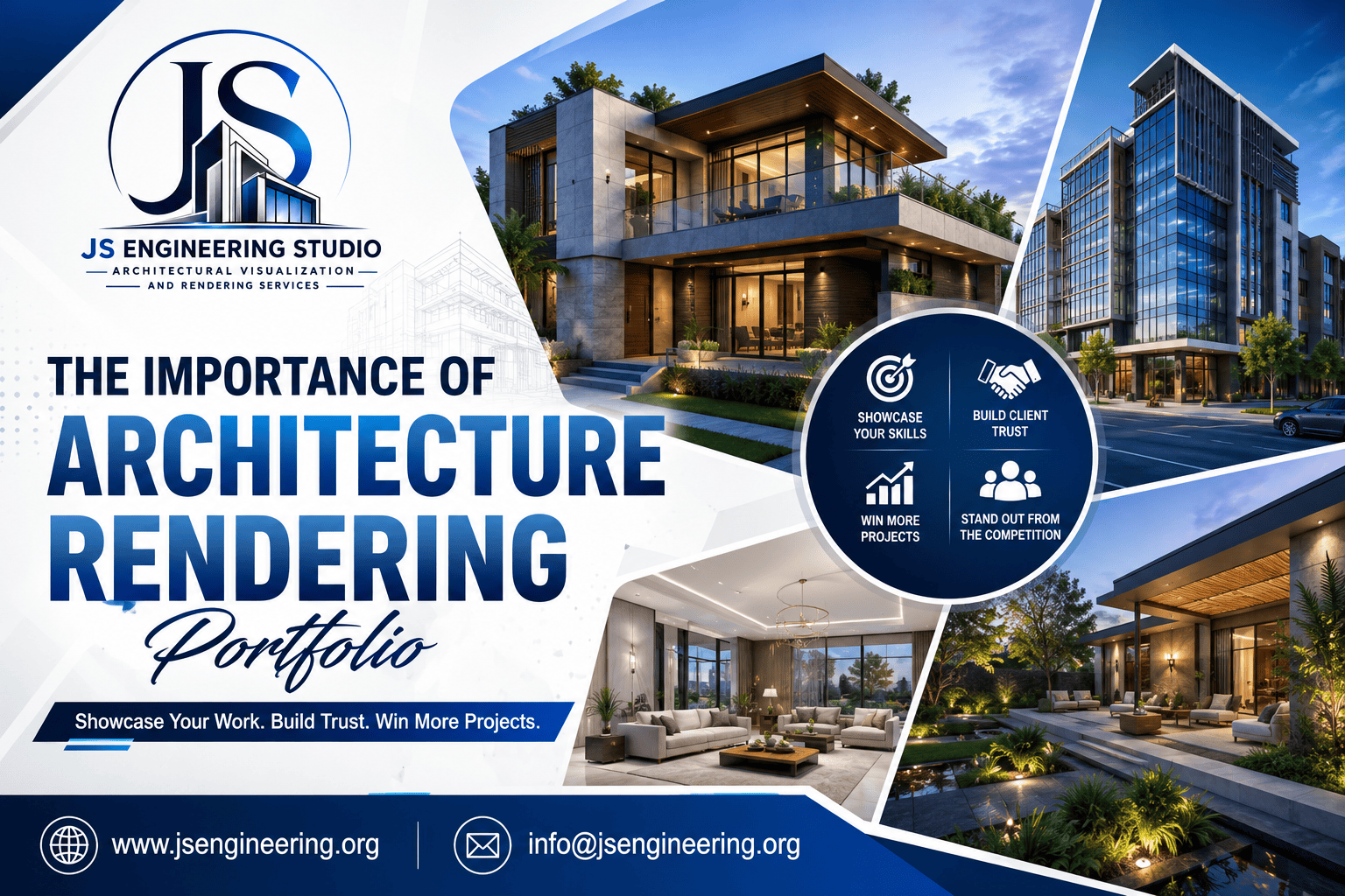 Architecture Rendering Portfolio Showcase