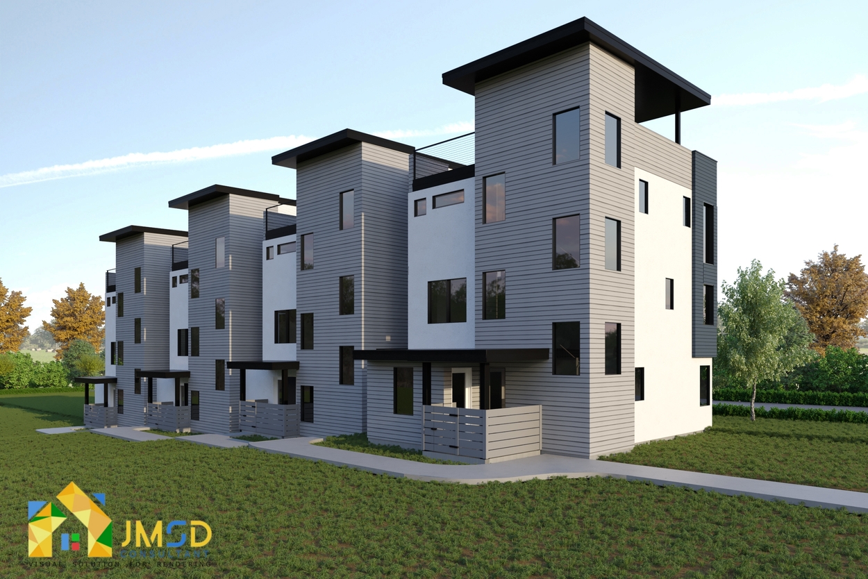 3D ARCHITECTURAL EXTERIOR RENDERING SERVICES