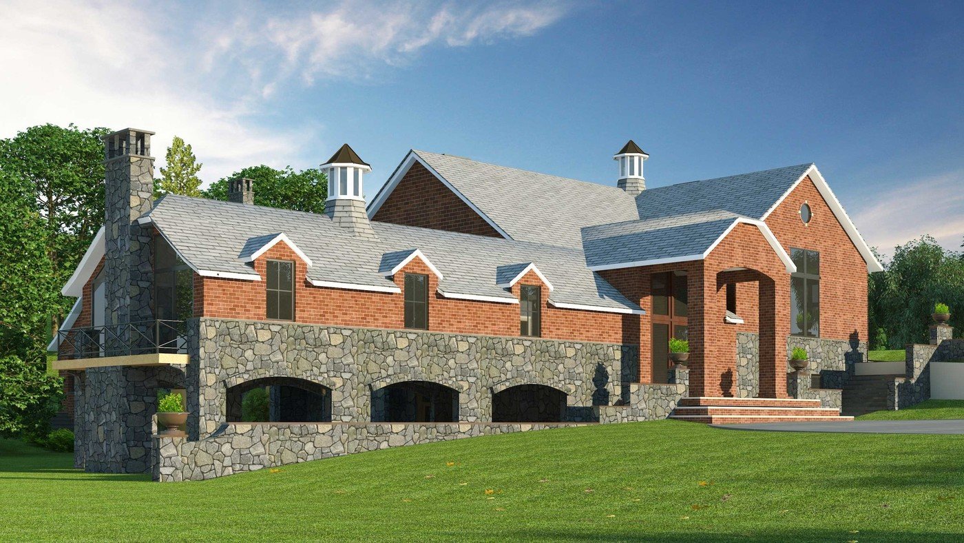 3D Architectural Exterior Rendering in Newark, New Jersey