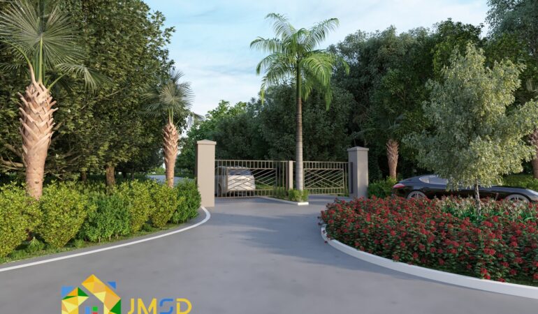 Entrance Gate Visualization in Vero Beach, Florida