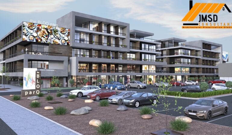 Commercial Rendering Arlington Texas