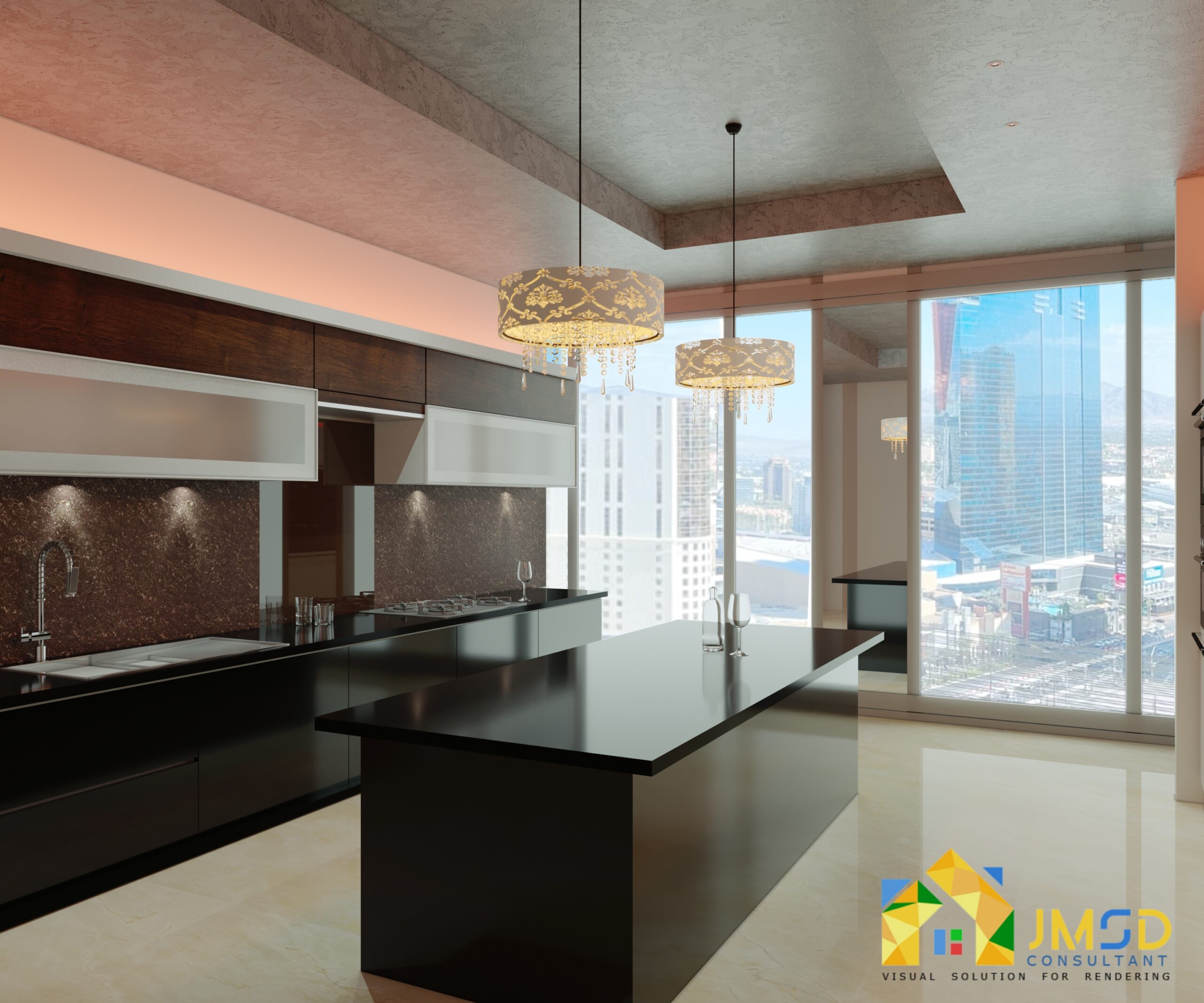 3D Kitchen Rendering Henderson NV