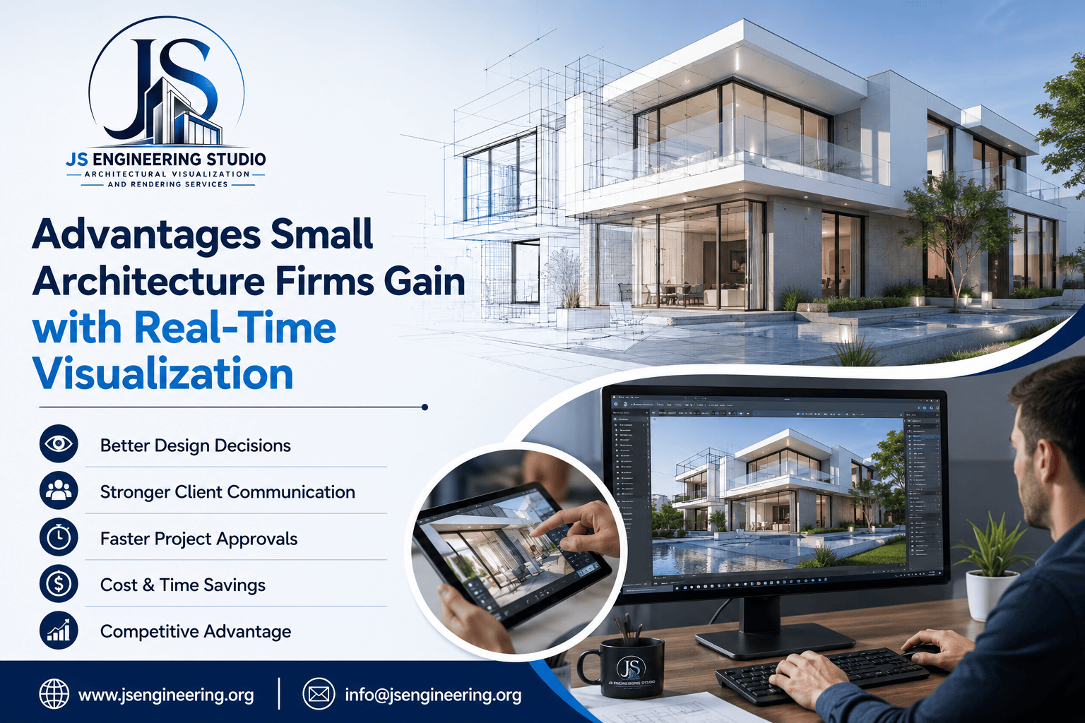 Advantages of 3D Visualization For Small Architecture Firms