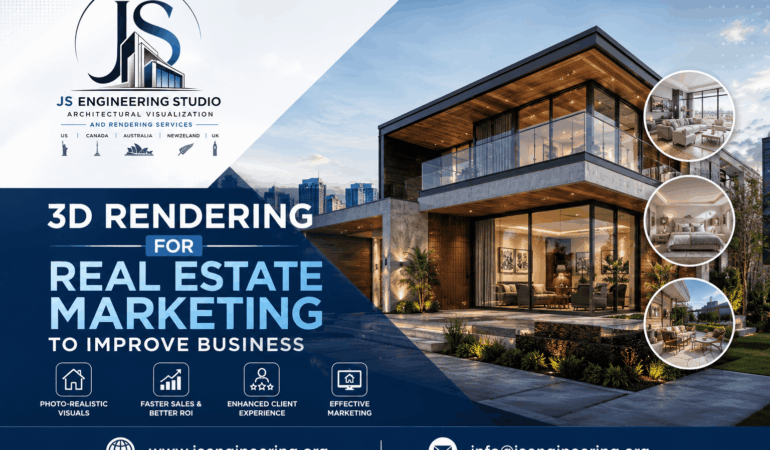 3D Rendering for Real Estate Marketing