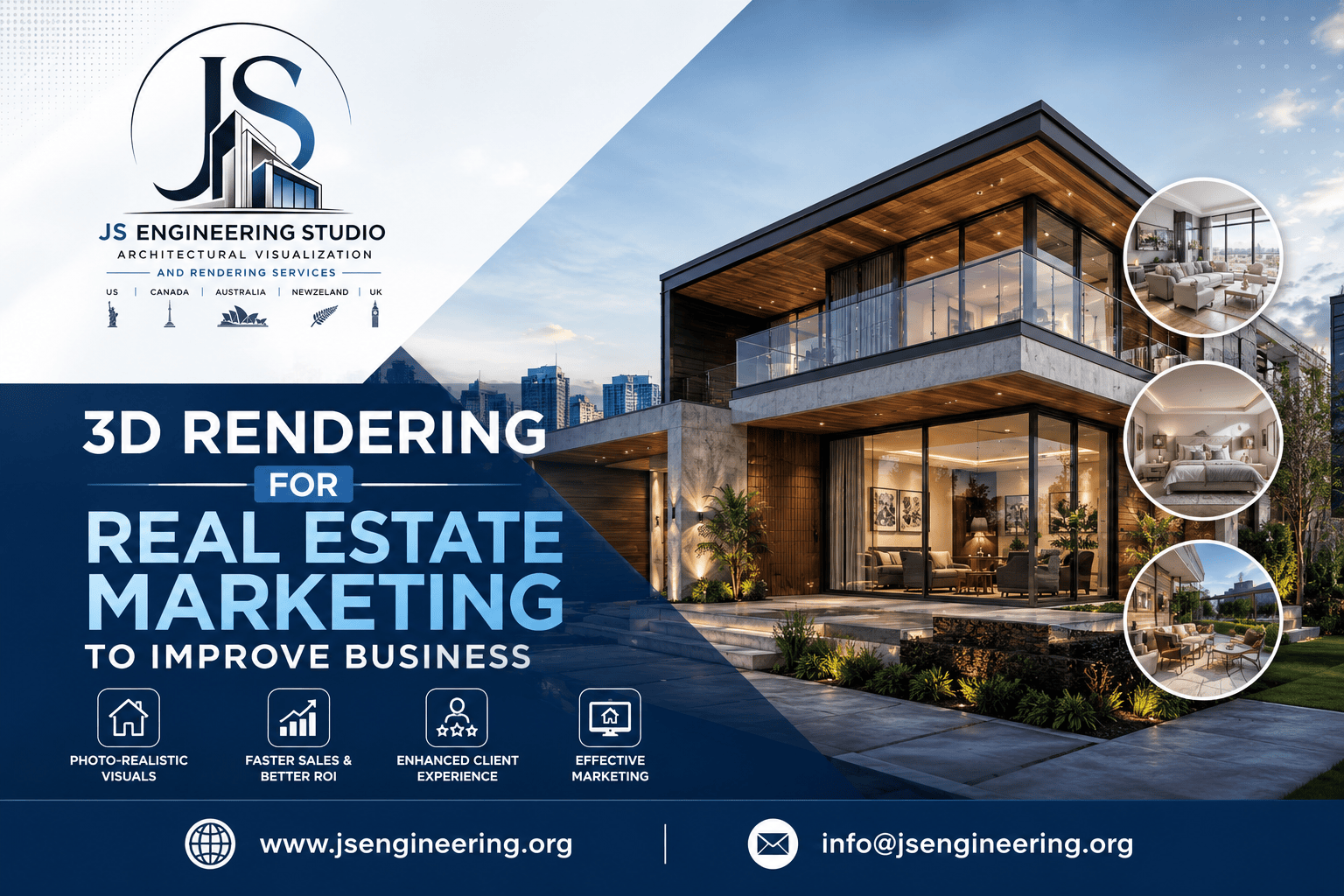 3D Rendering for Real Estate Marketing