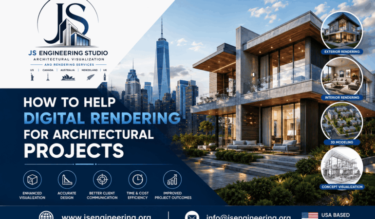 Digital Rendering for Architectural Projects