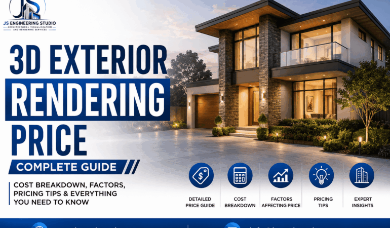 Exterior Rendering Cost & Pricing | JS Engineering Studio