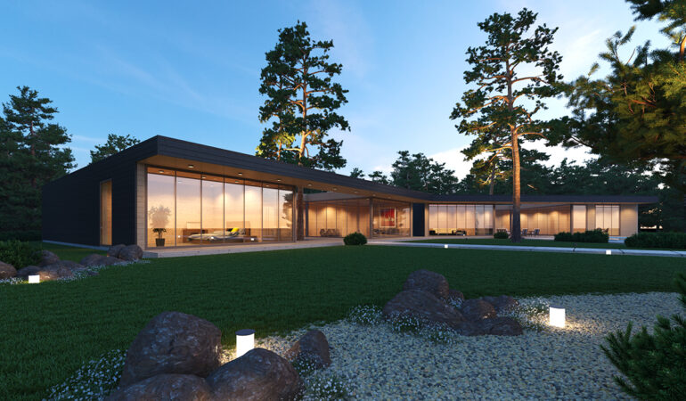 3D Exterior Rendering for Home Design with Architects