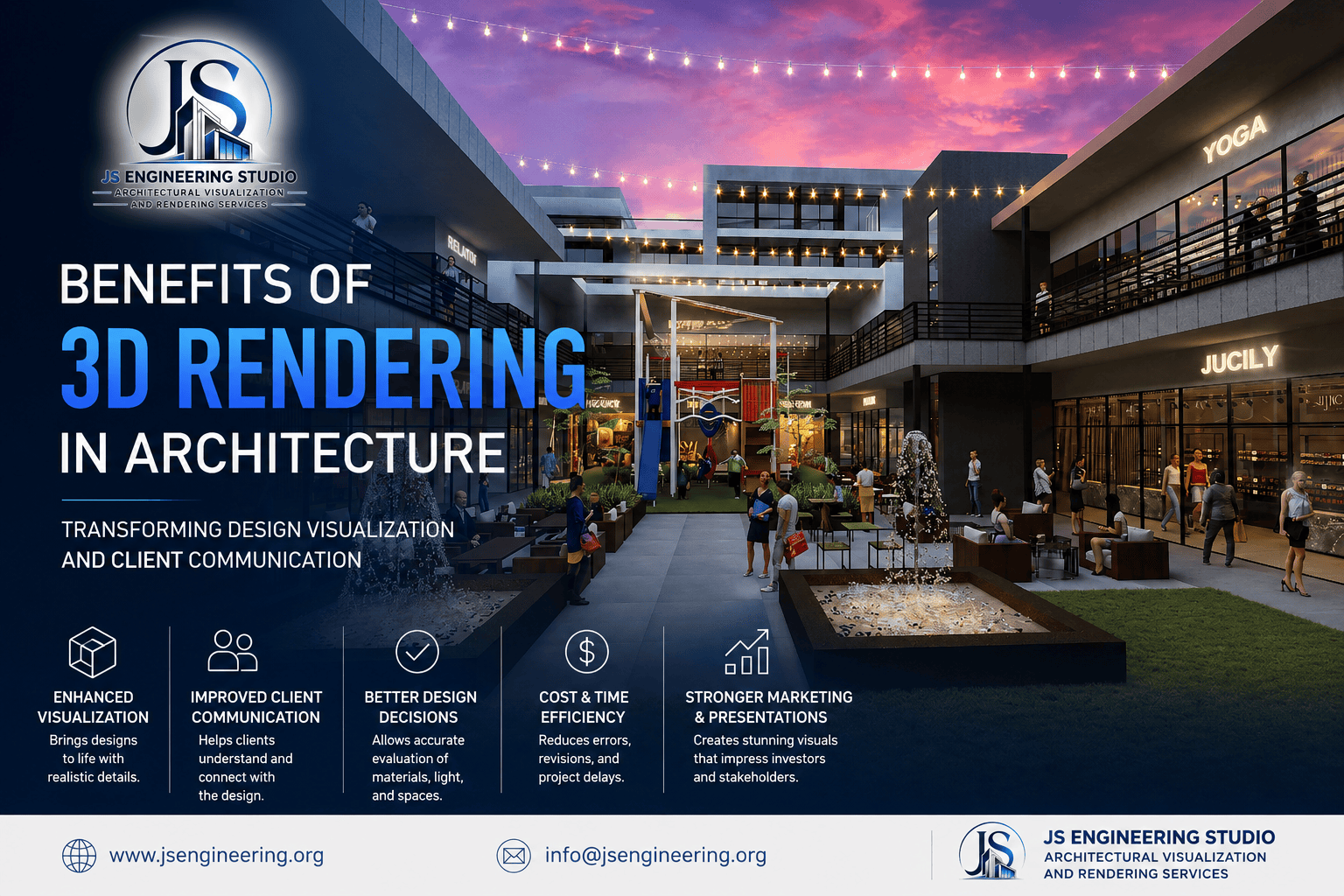 Benefits of 3D Rendering in Architecture