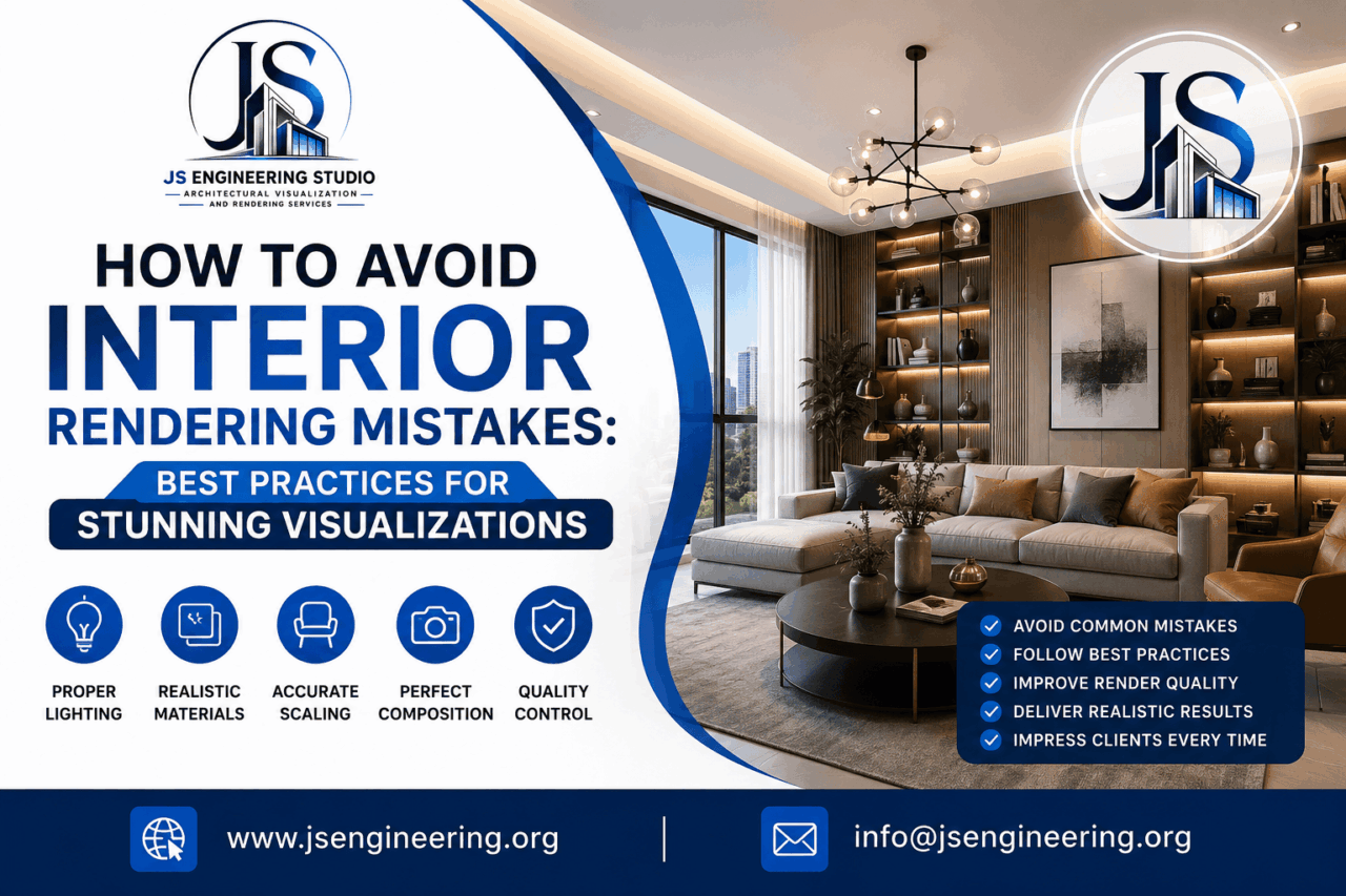 How to Avoid Interior Rendering Mistakes | Common Errors to Avoid