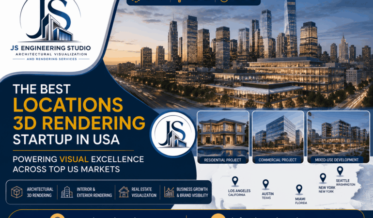 3D Rendering Startup in USA