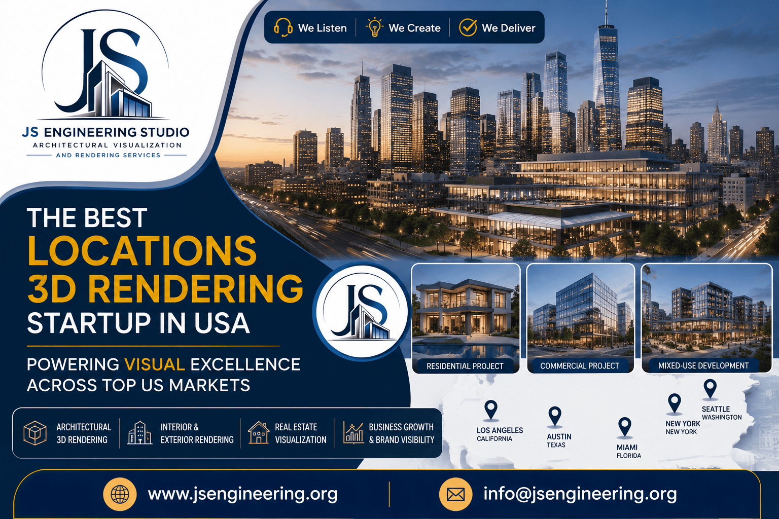 3D Rendering Startup in USA