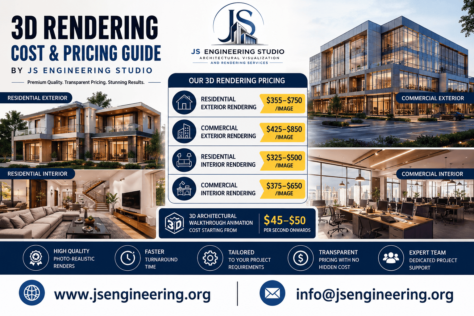 3D Rendering Cost - JS Engineering Studio