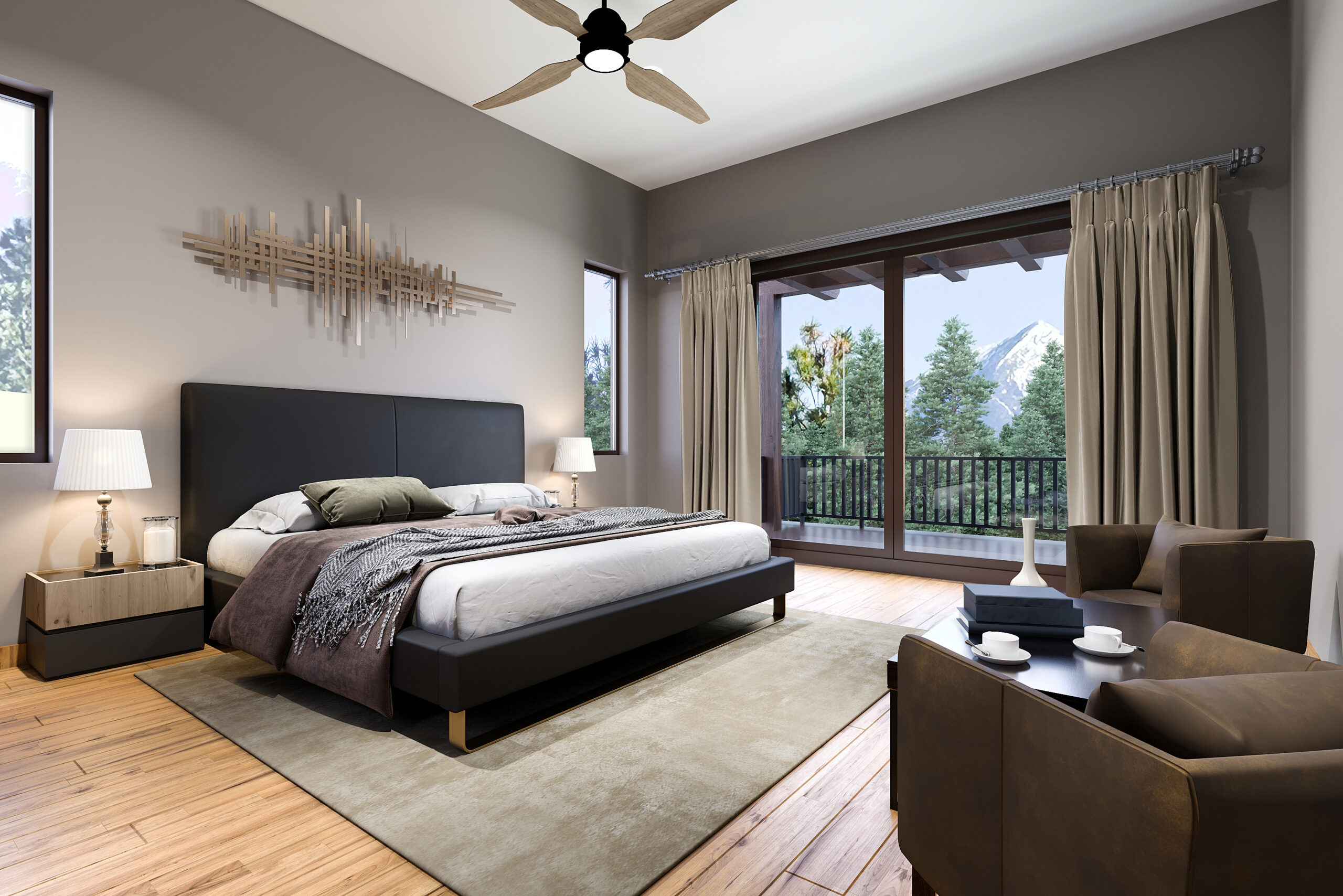 3D Bedroom Visualization Salt Lake City Utah