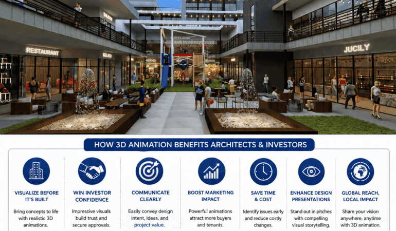 3D Architectural Animation for Architects to Presenting Commercial Projects