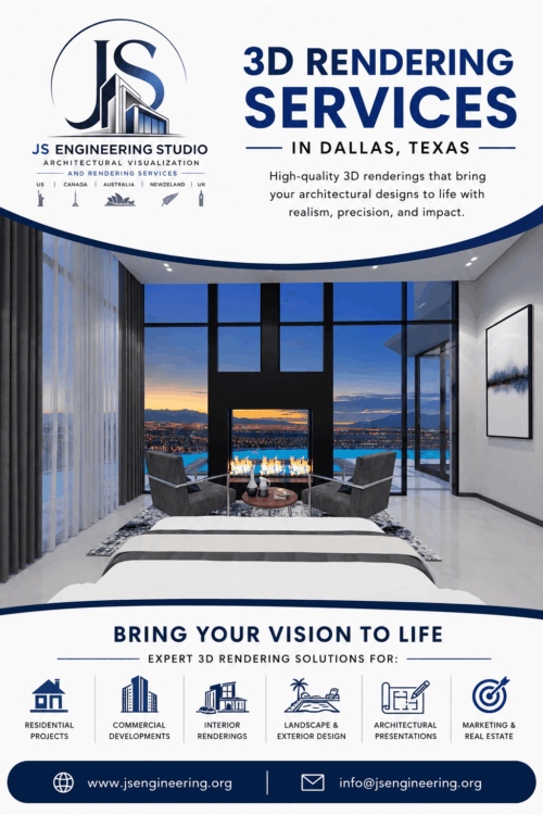 Realistic Visualizations in Dallas by JS Engineering