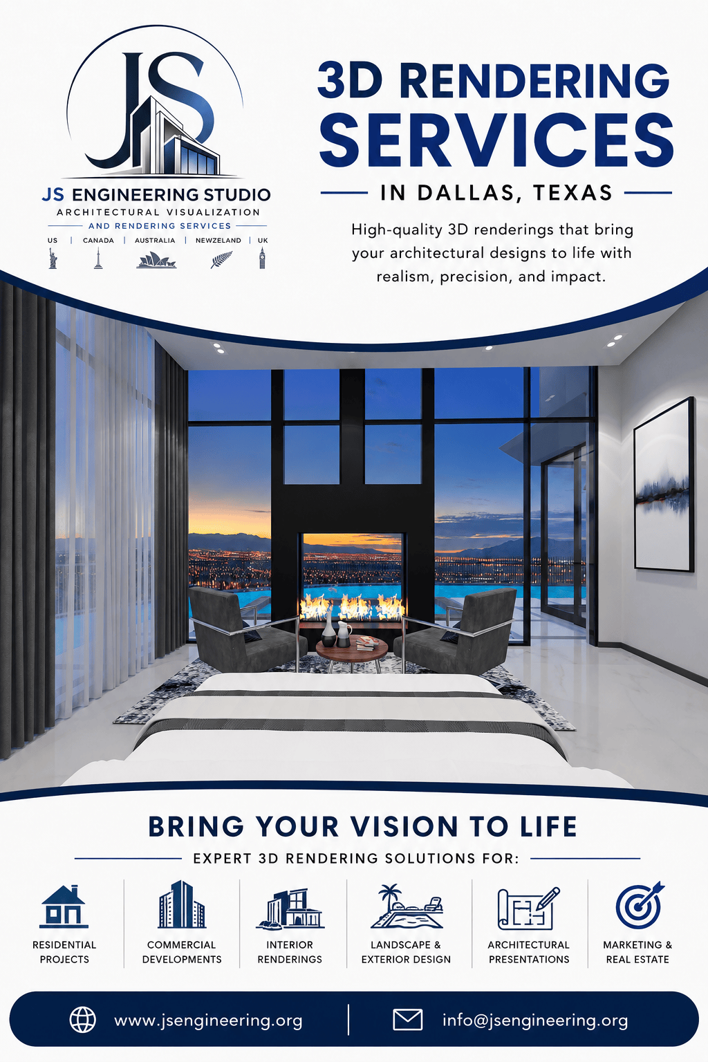 3D Rendering Services in Dallas Texas