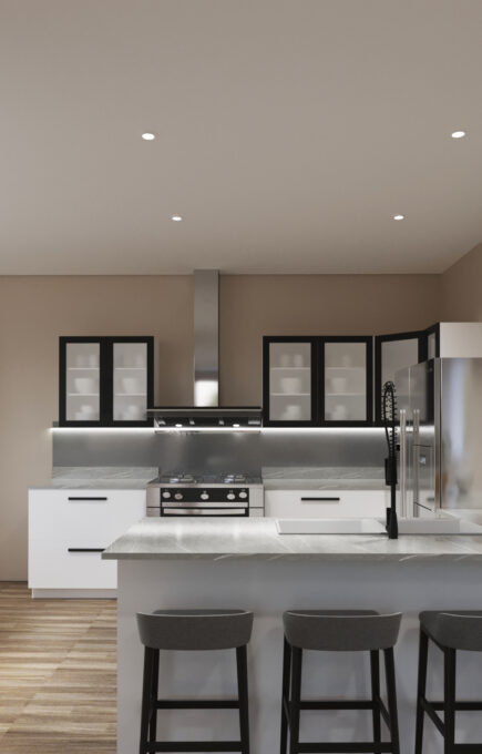 3D Kitchen Design Rendering Cleveland Ohio