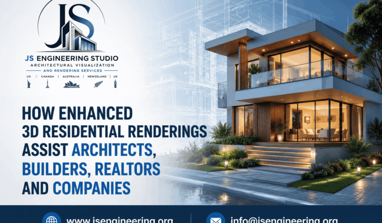 3D Residential Renderings for Architects, Builders, Realtors and Companies