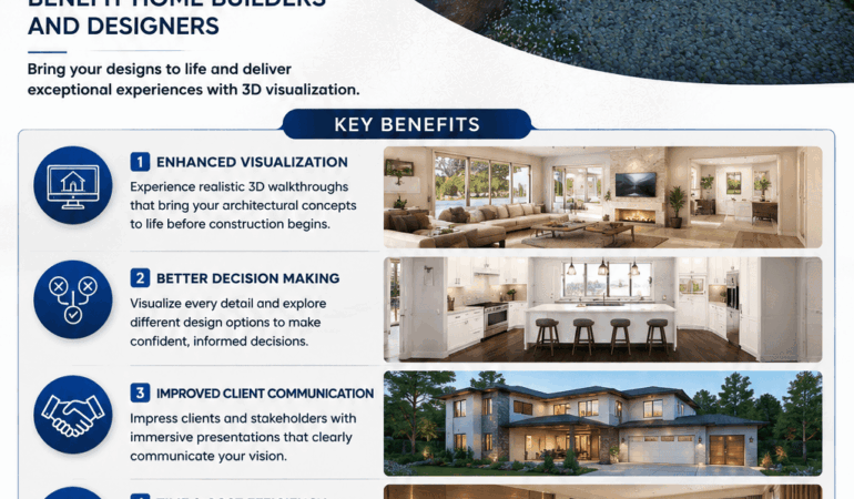 3D Walkthroughs for Home Builders and Designers